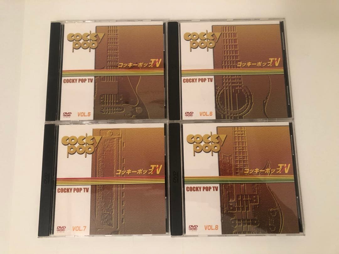 貴重コッキーポップTVのDVD7枚セットバラ売り可