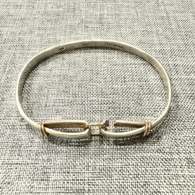 Tiffany&Co. ティファニー　バングル/ブレスレット　925/K18YG