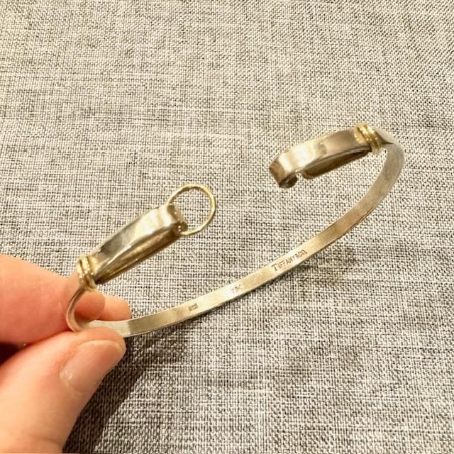 Tiffany&Co. ティファニー　バングル/ブレスレット　925/K18YG