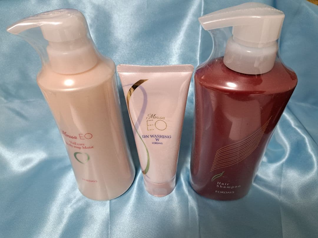 【超人気シリーズ】MoussaEO ボディソープ・DN洗浄・ヘアシャンプーセット