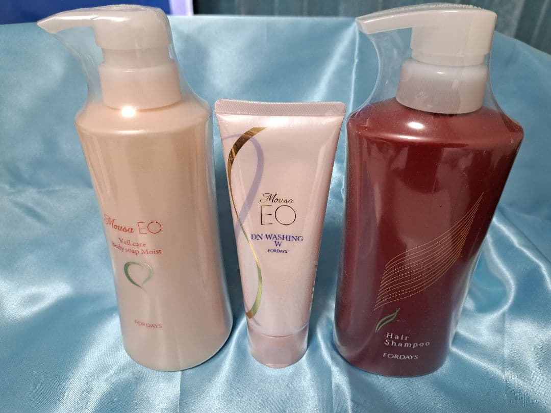 【超人気シリーズ】MoussaEO ボディソープ・DN洗浄・ヘアシャンプーセット