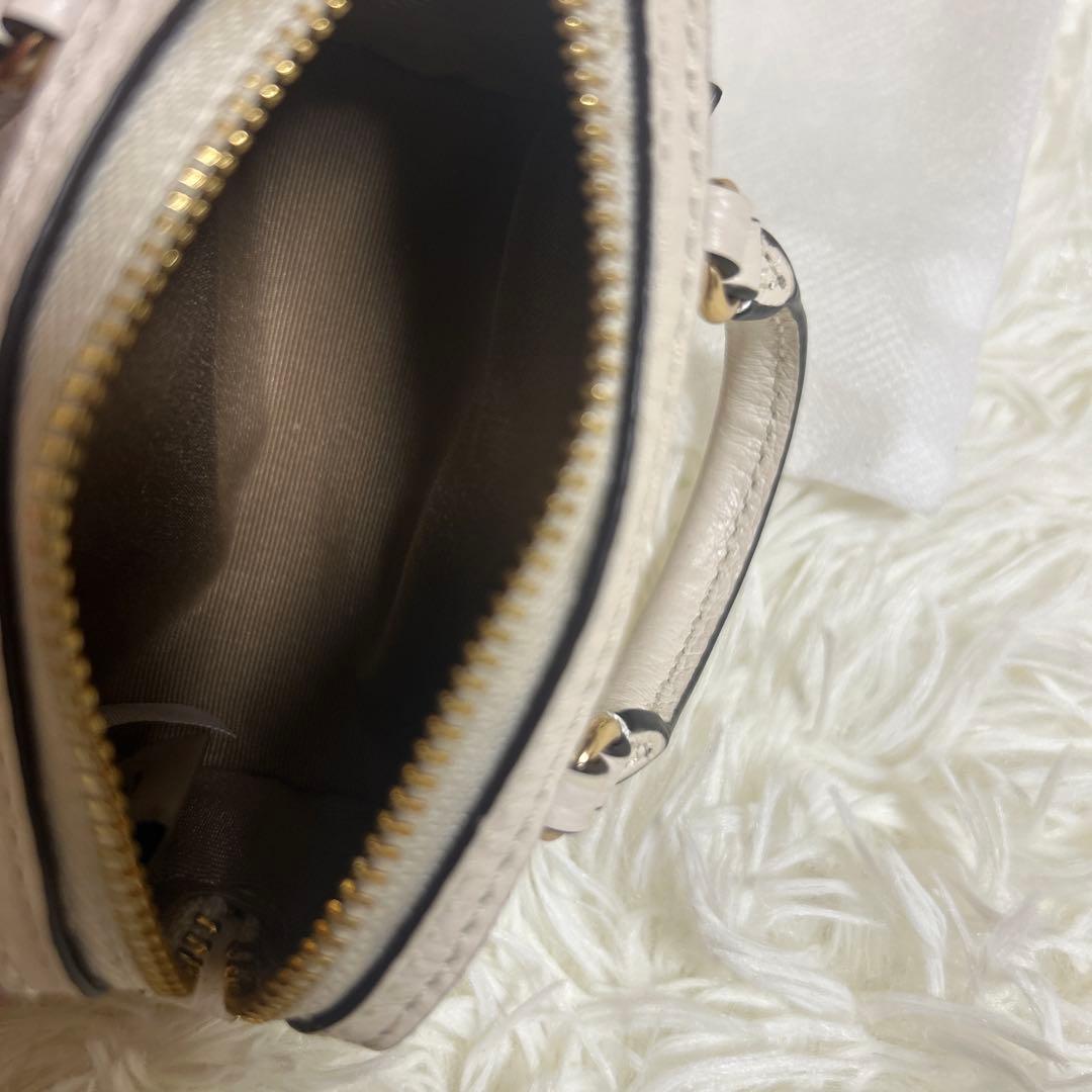 未使用級 コーチ ミニ バッグチャーム 小物入れ ローアン　ストロベリー