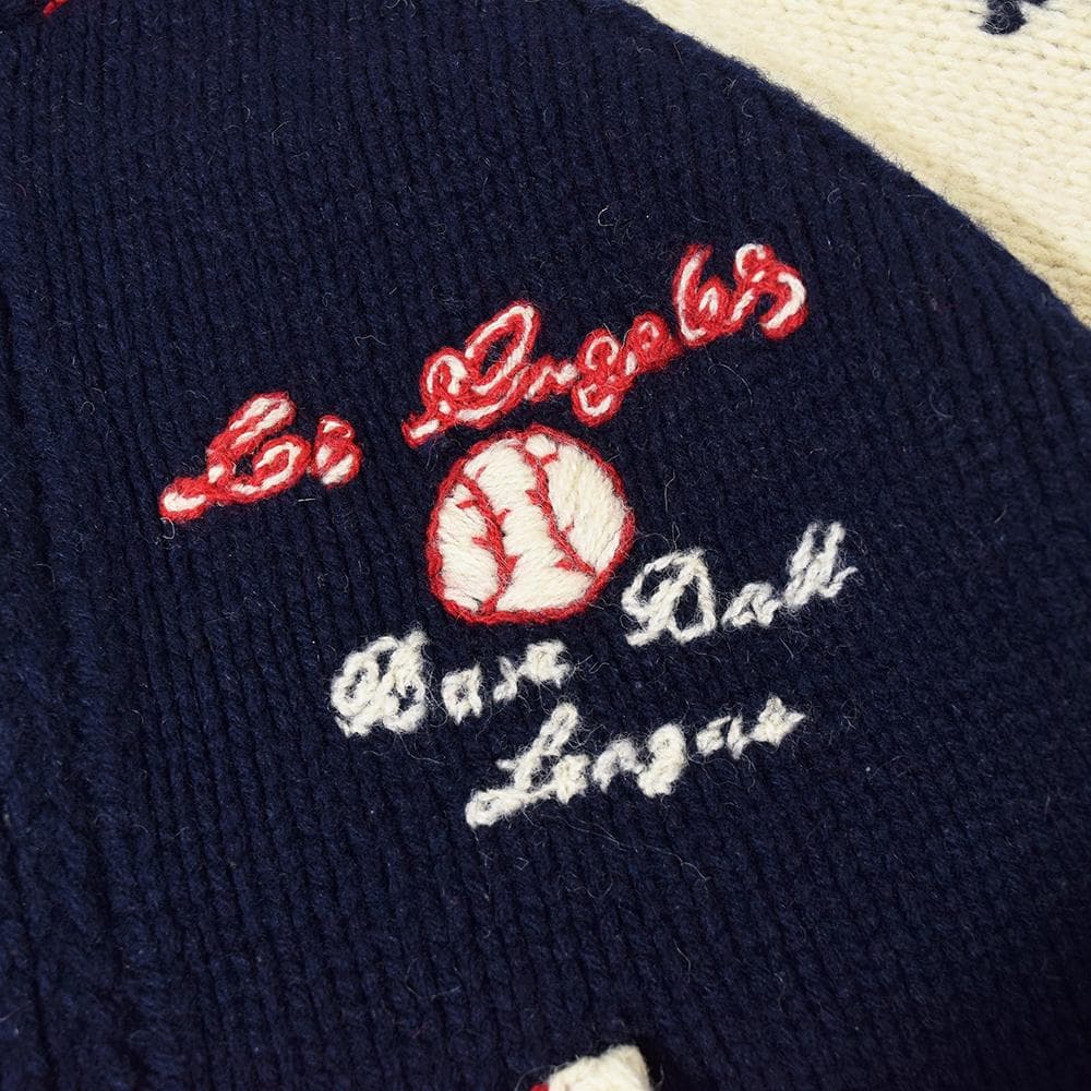 90s 00s WILLPIPS フルデコ スター カウチンニット ブルゾン