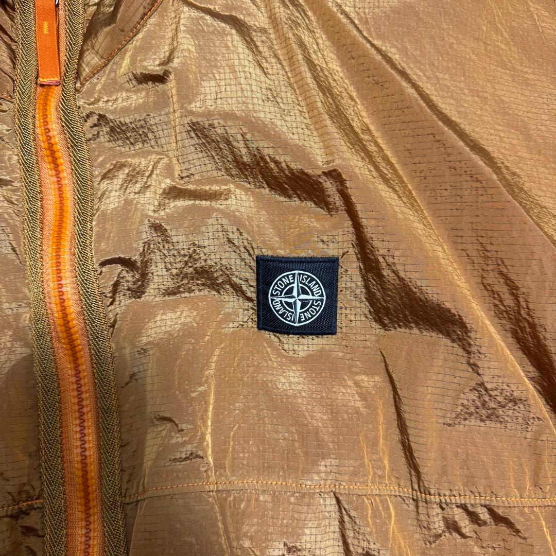 ジャケット・アウター stone nylon l jacket orange