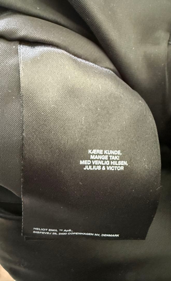 HELIOT EMIL Attache ショルダーバッグ