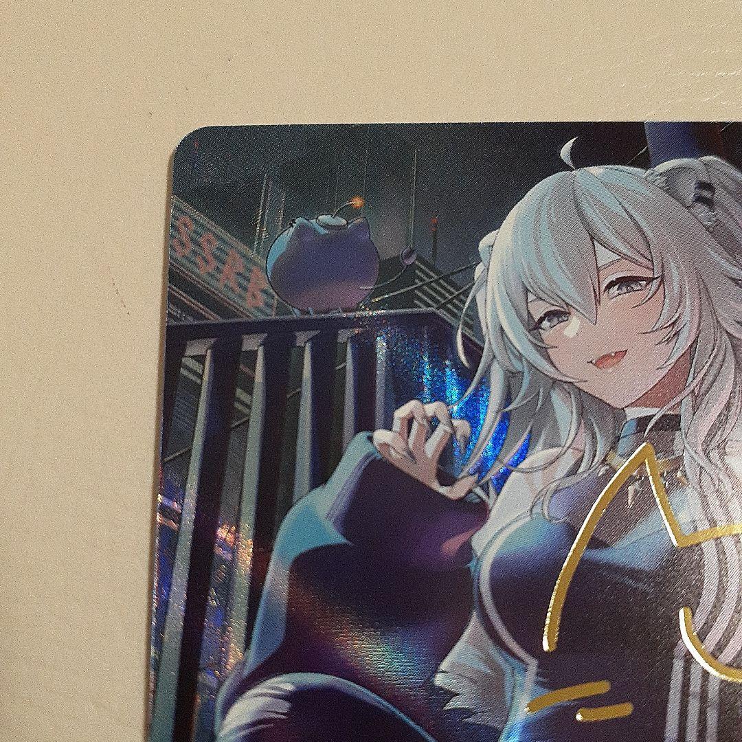 獅白ぼたん　sec　シークレット　ホロライブカード