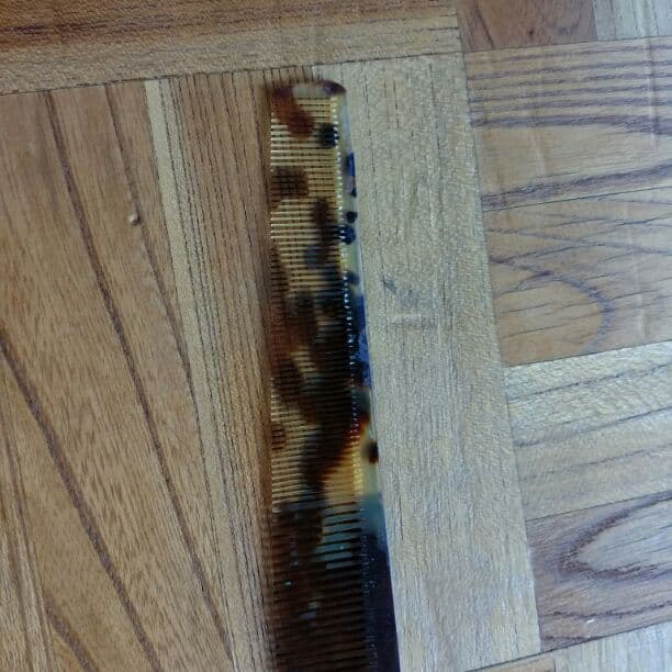 最終処分価格　べっ甲　仕上げ櫛