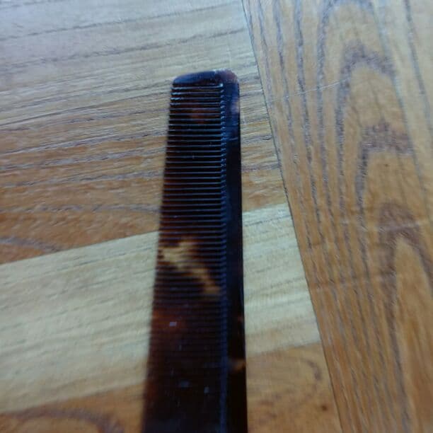 最終処分価格　べっ甲　仕上げ櫛