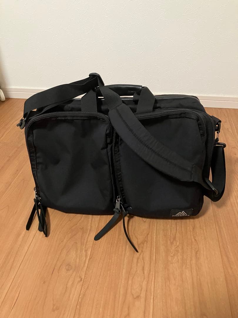 GREGORY ブラック ビジネスバッグ 3WAY