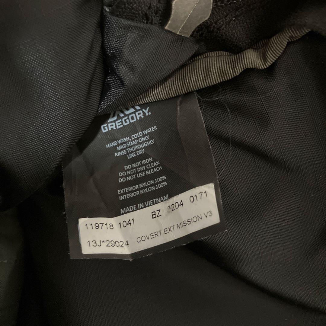 GREGORY ブラック ビジネスバッグ 3WAY