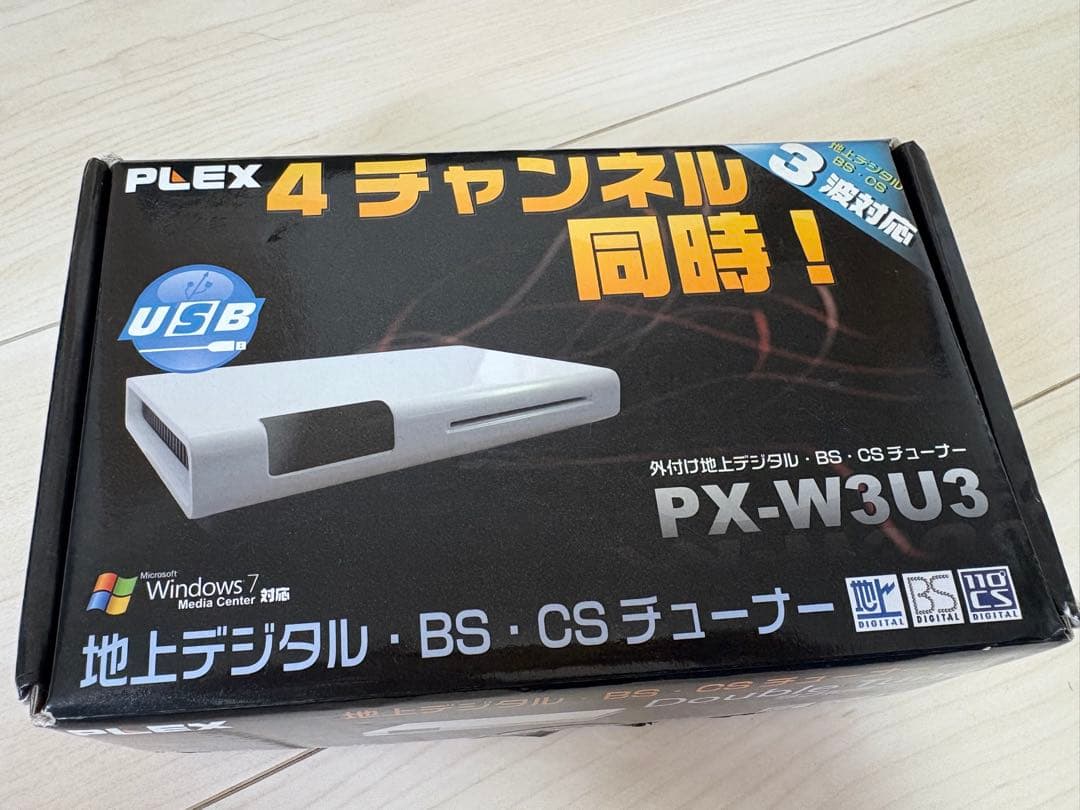 Plex PX-W3U3 USB 4チャンネルチューナー