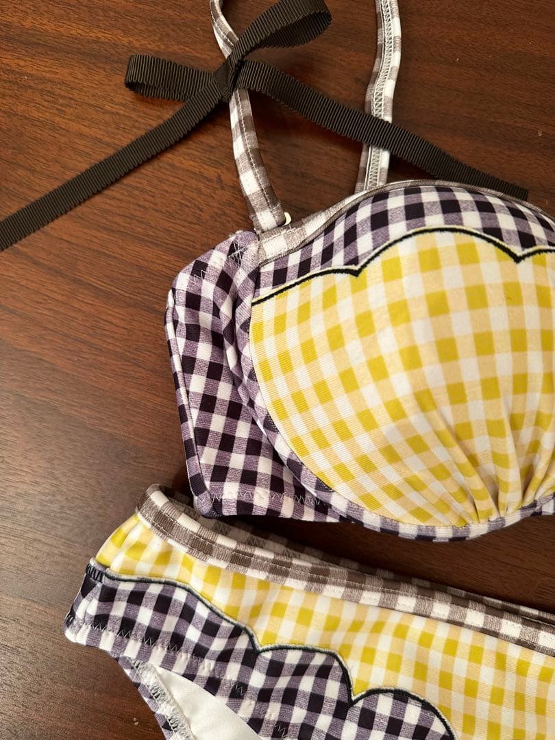 入手困難‼️【新品未使用】JILLSTUART ジルスチュアート/チェック柄ビキニ