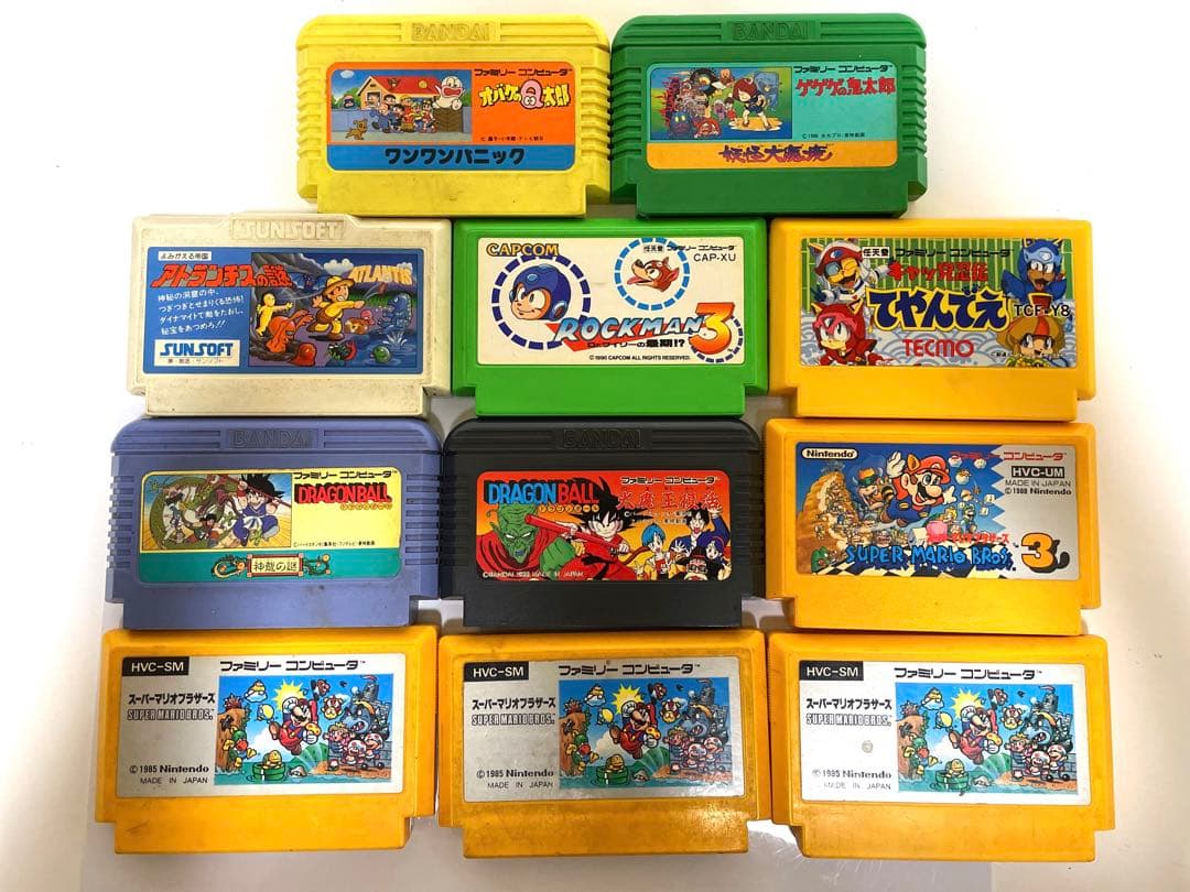 ファミコン　ソフト　セット　まとめ売り