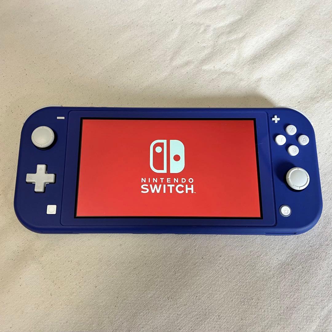 【美品】Nintendo Switch Lite ブルー 本体 付属品あり