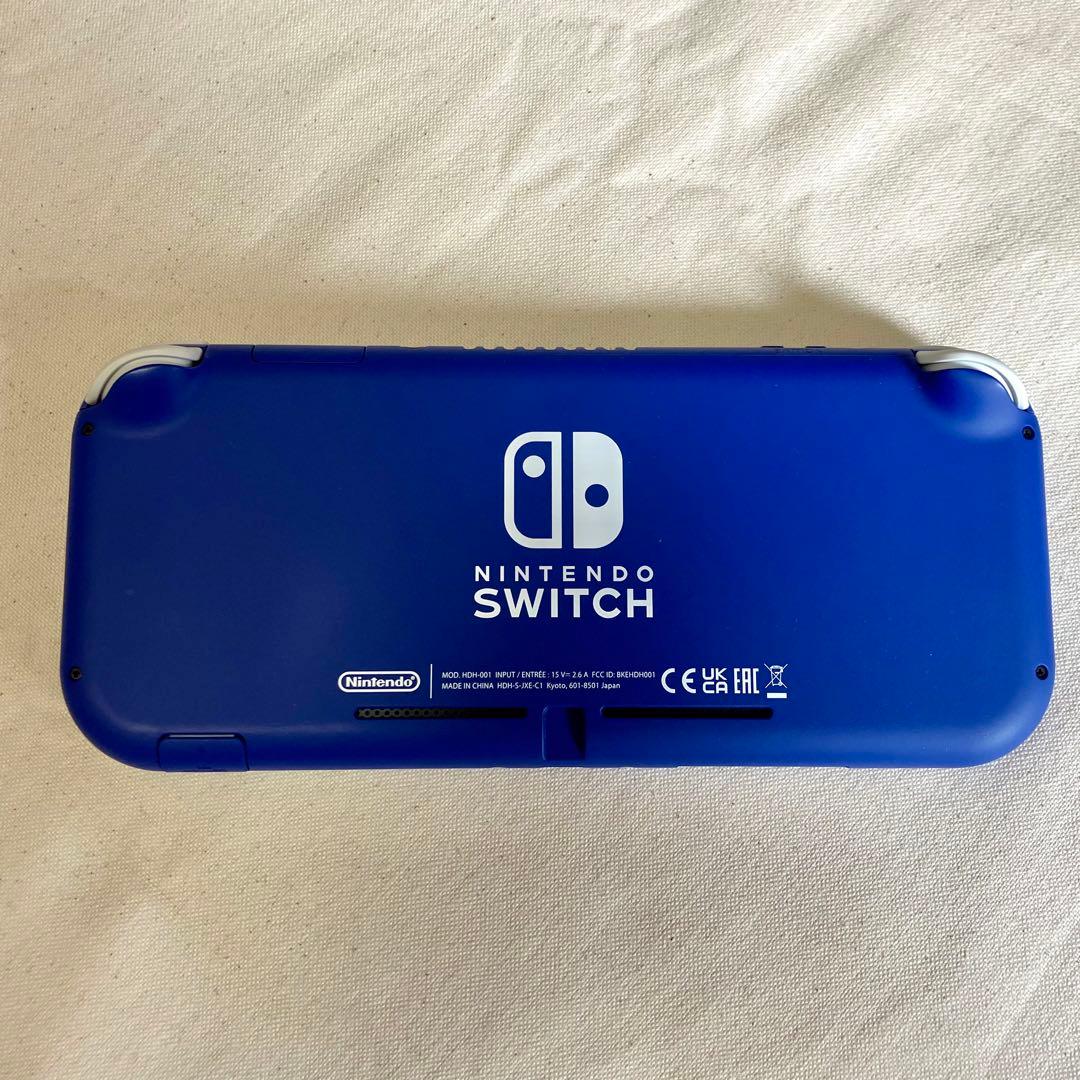 【美品】Nintendo Switch Lite ブルー 本体 付属品あり