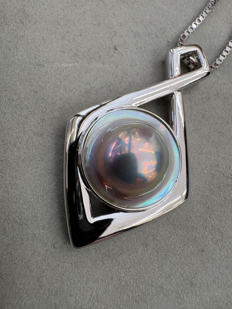 TASAKI タサキ マベパール ペンダント ネックレス