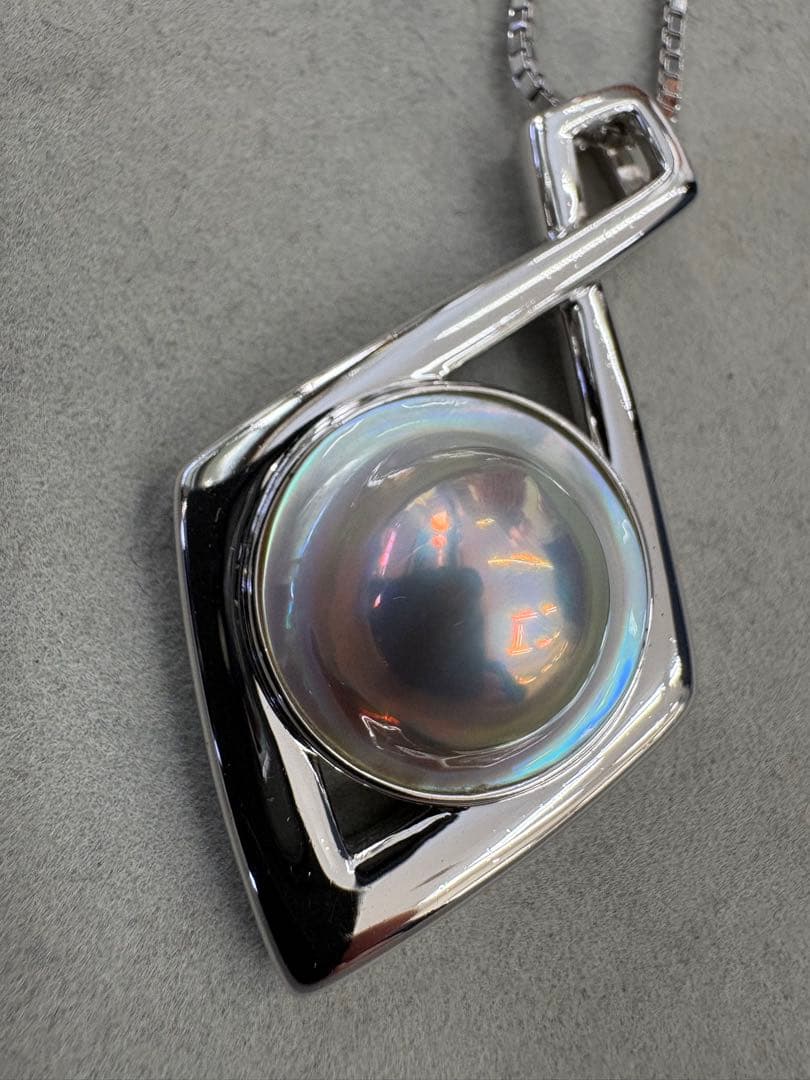 TASAKI タサキ マベパール ペンダント ネックレス