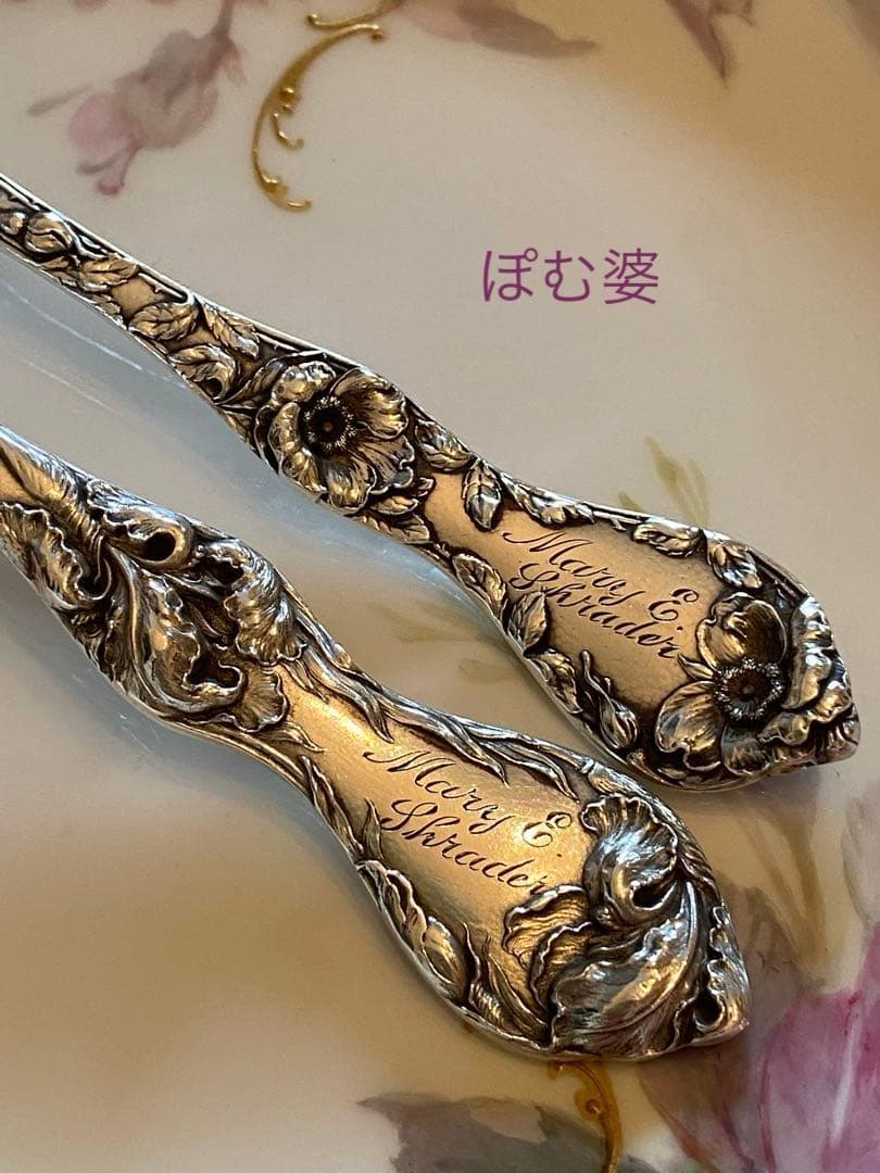 【純銀】①R.Barton／３本×２組②③Whiting／ M.ジュメル２種４本