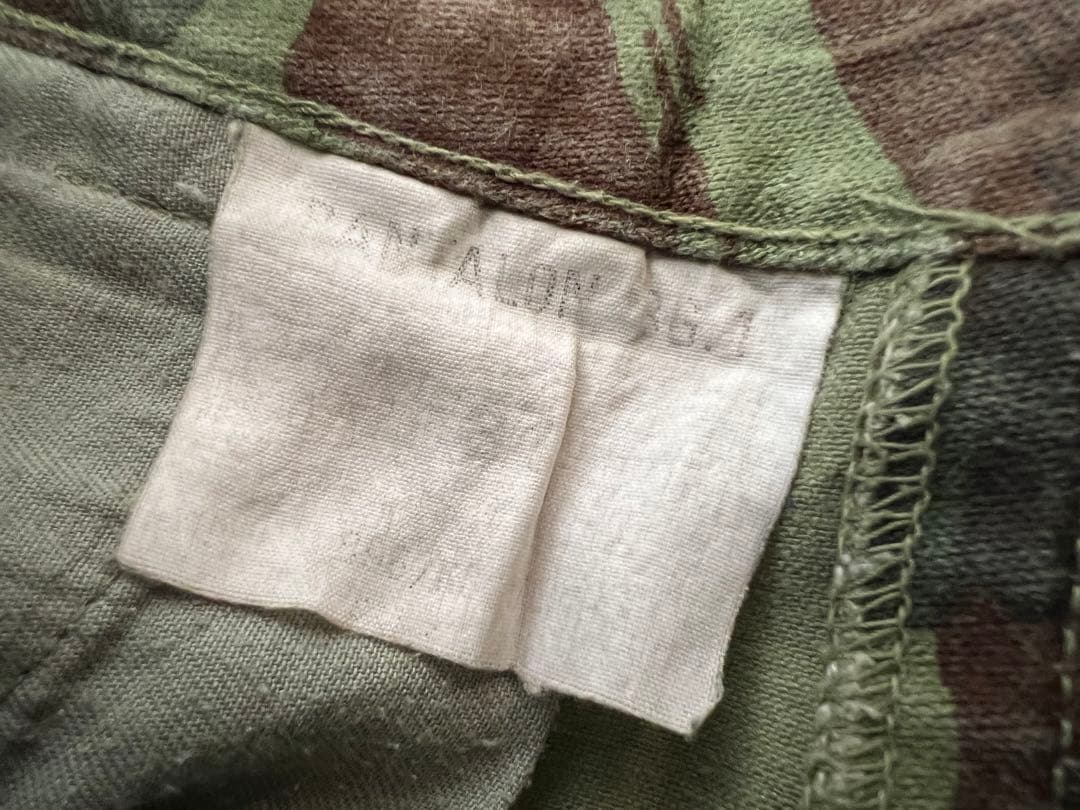 60's フランス軍 m47 リザードカモ paratrooper pants