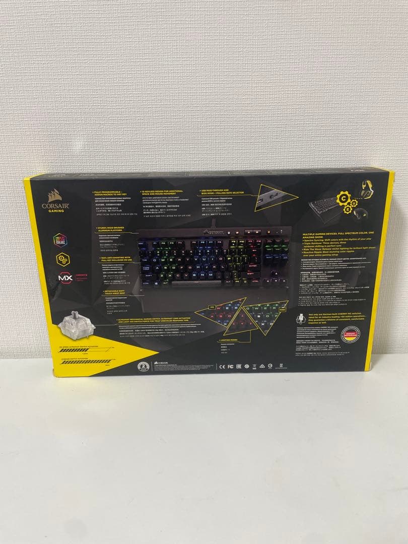 新品未開封　CORSAIR K65 RAPIDFIRE コンパクトメカニカル