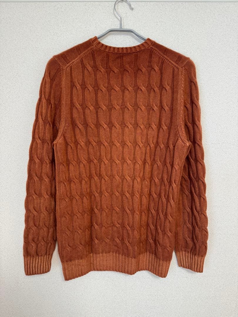 Gran Sasso カシミヤニット ケーブル編み イタリア製