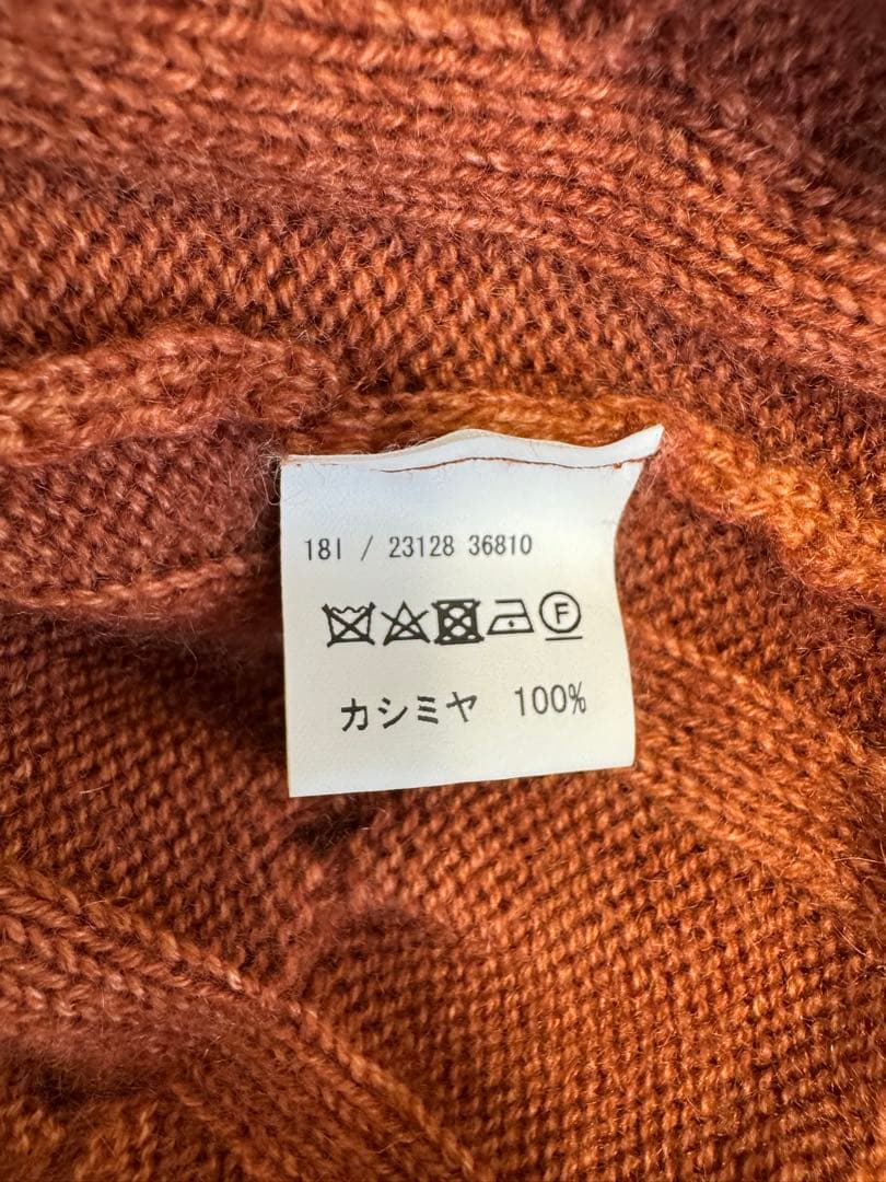 Gran Sasso カシミヤニット ケーブル編み イタリア製