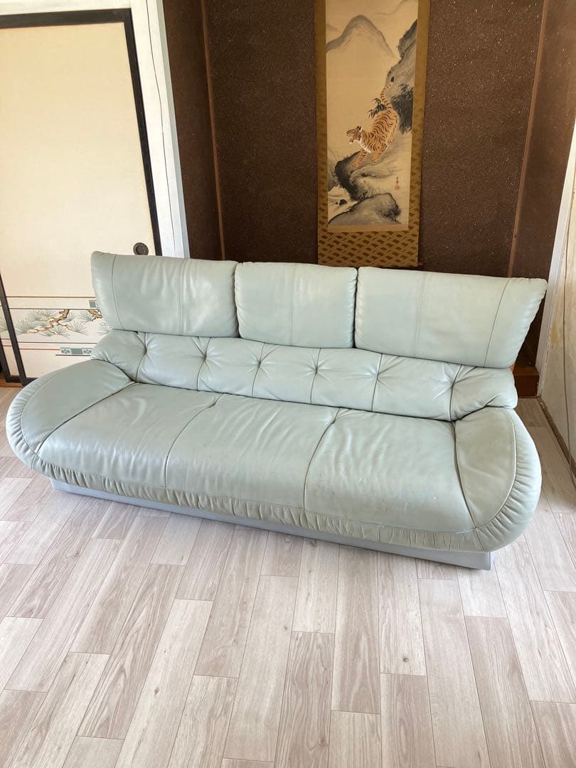 カリモク 3人掛け 本革ソファ ZT47モデル ZT4703CP