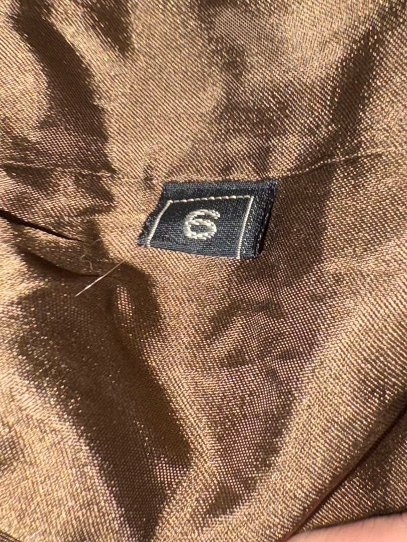 サガミンク　高級銀タグ　ミンクファー　リアルファー　毛皮コート　ブラウン