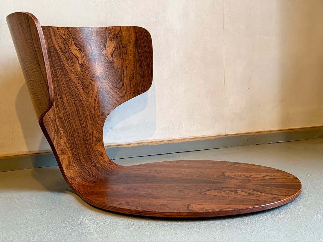 天童木工 剣持勇 ローズウッド カブト 座椅子 ジャパニーズモダン 希少