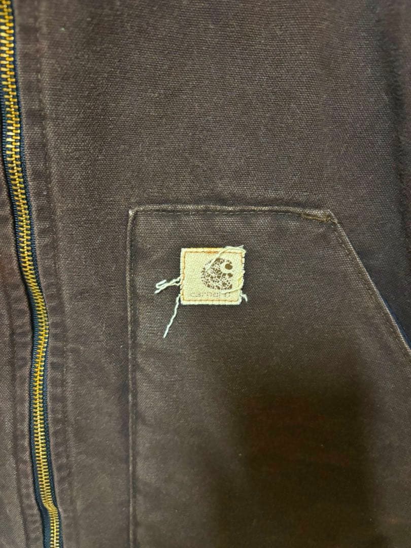 Carhatt duck vest ダックベスト ブラウンV02 DKB