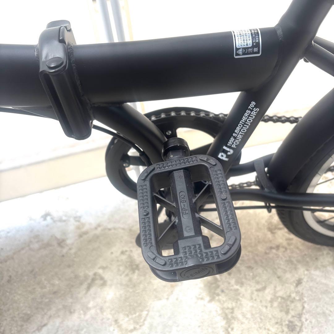 新品未使用 20インチ 折り畳み自転車 ブラック