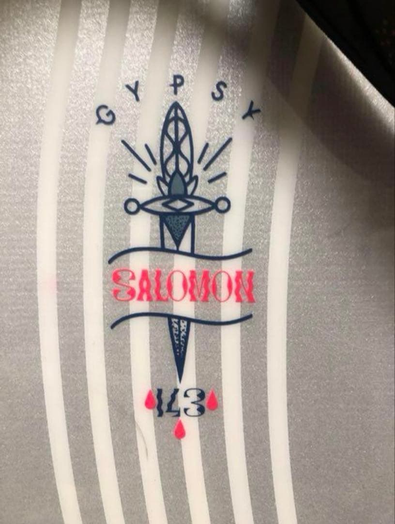 Salomon Gypsy 143cm スノーボード　ビンディングセット