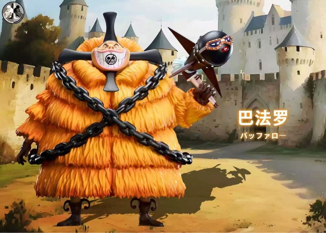 ワンピース バッファロー ガレージキット ガレキ スタチューX①