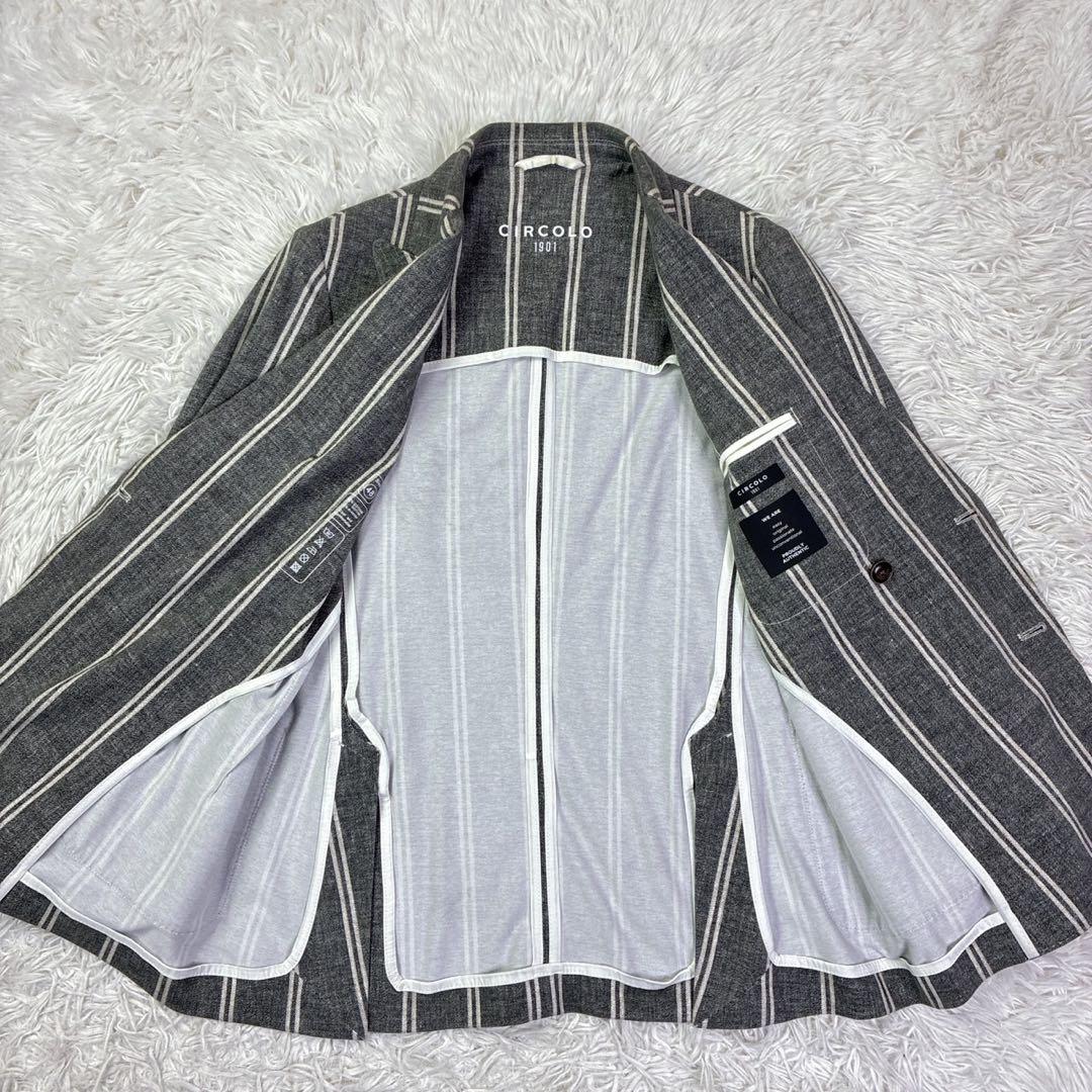 CIRCOLO1901チルコロ ダブルブレストテーラードジャケット　48