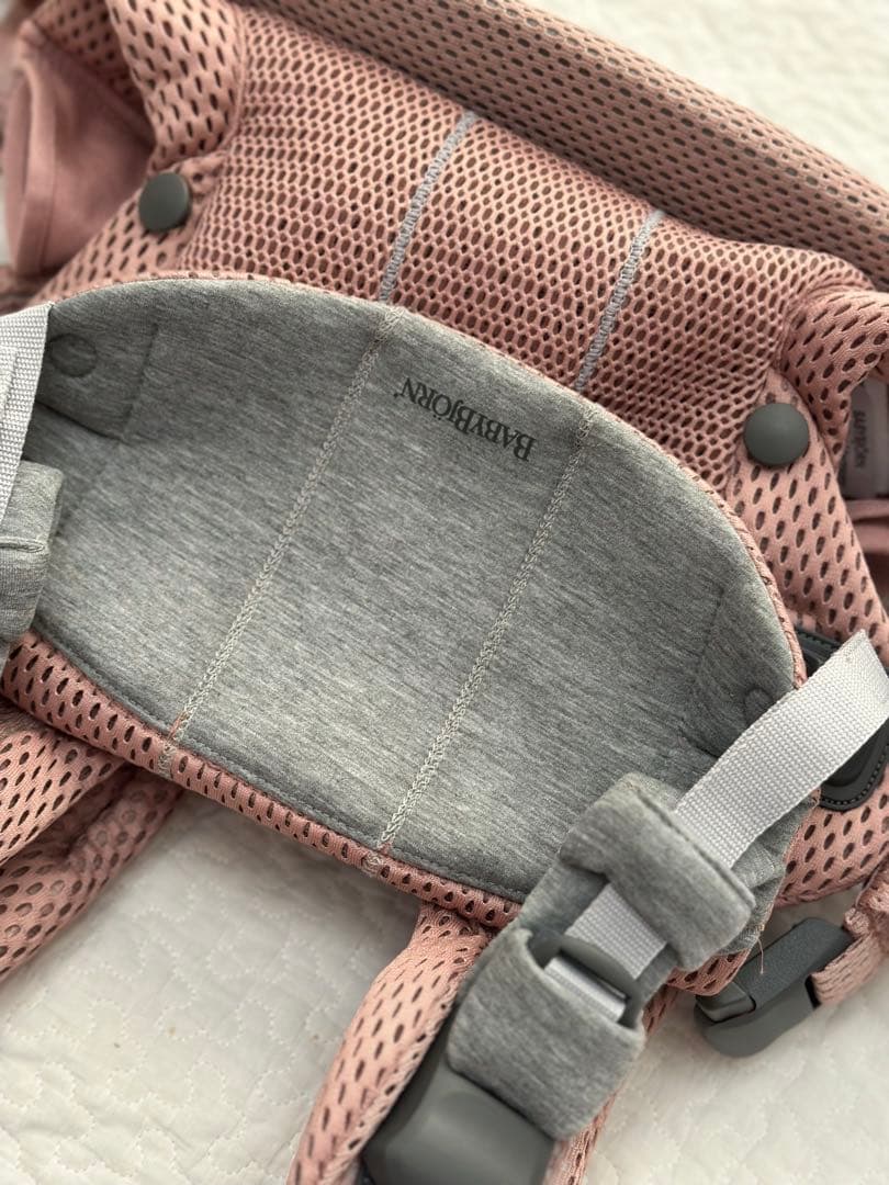 ベビービョルン　ハーモニー　3Dメッシュダスティピンク