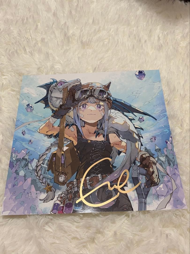 あ*様 Eve UNDERCOVERくじ I賞　ジャケットポスター　直筆サイン入