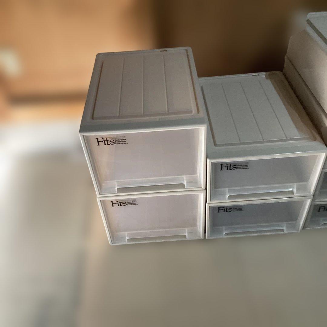 【引取or配達】Fits 収納ケース 8個