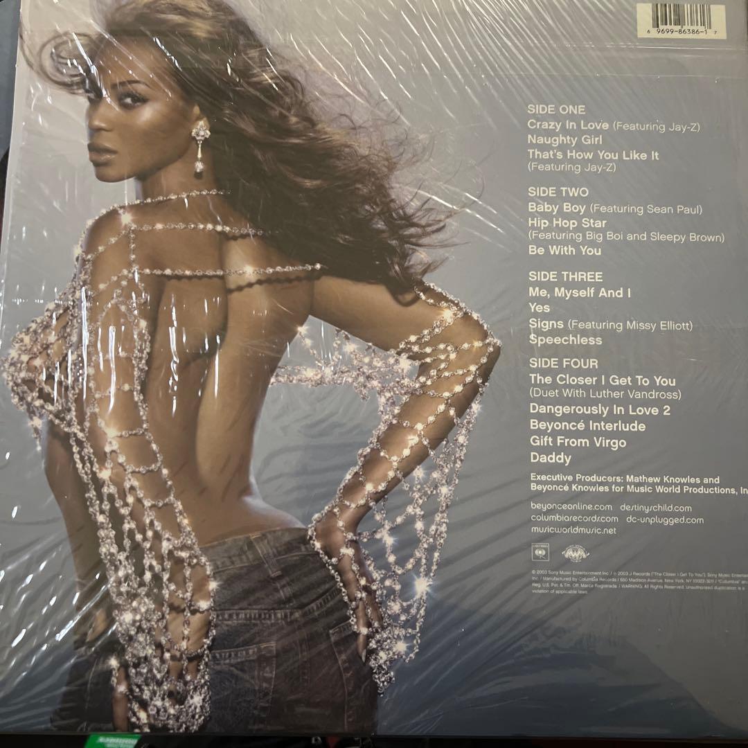 Beyonce 2LP US盤 美品 dangerously in love