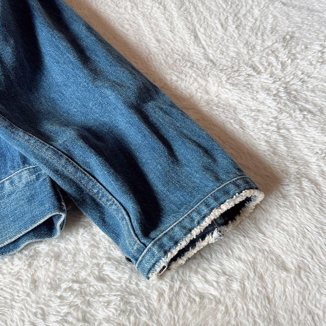 スピック&スパン 5 1/22 ND-LINE CROP DENIM ジャケット