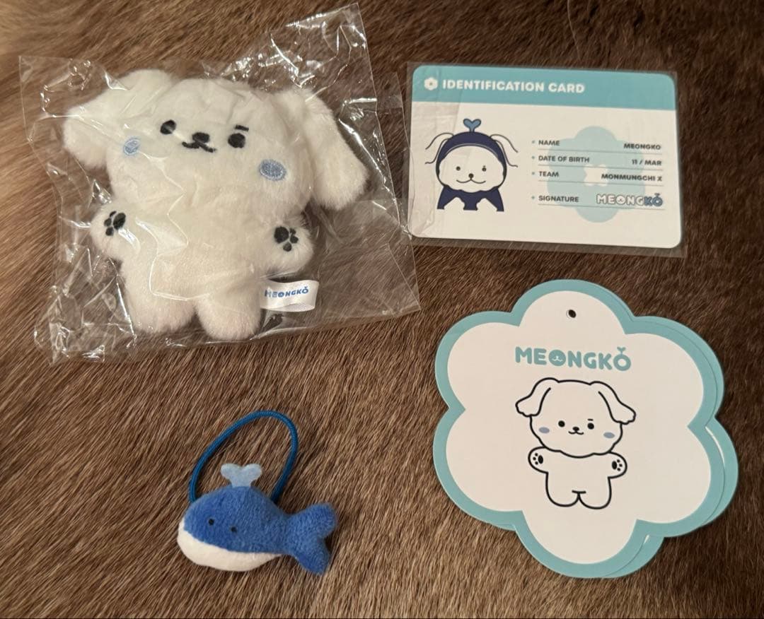 MONSTA X ミニョク ミニミニ ぬいぐるみ MEONGKO