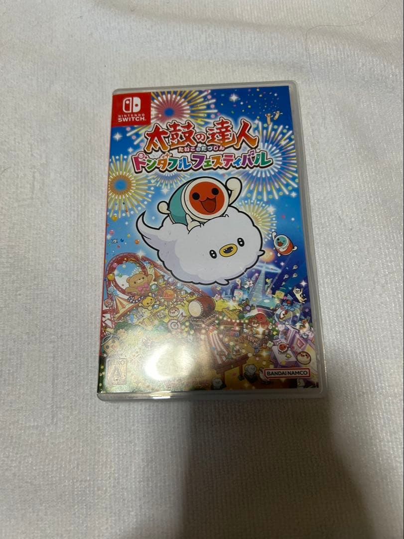 Switch太鼓の達人　ドンダブルフェスティバル　太鼓とバチセット