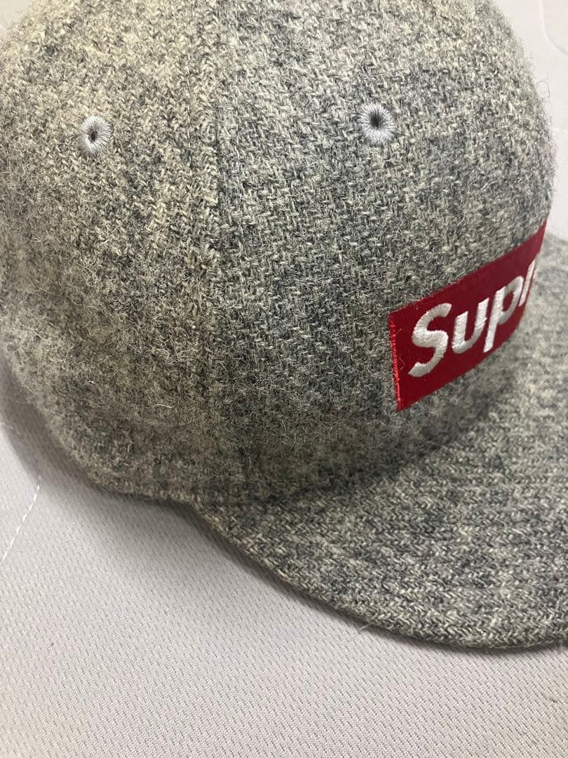 帽子 7 1/2 Harris Tweed Box Logo