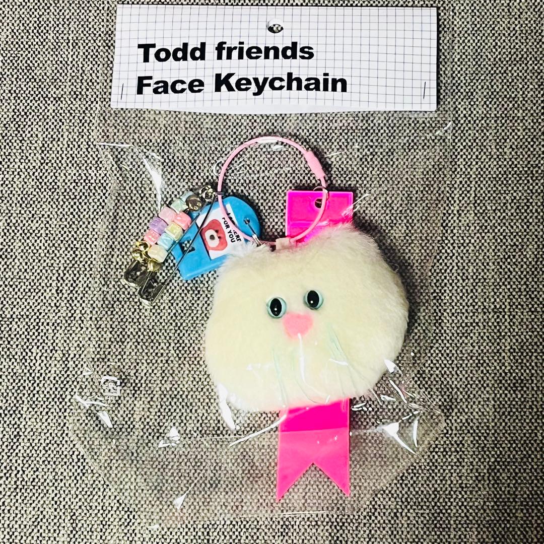 【新品・未開封】mojojojo TODD FRIENDS フェイスキーチェーン
