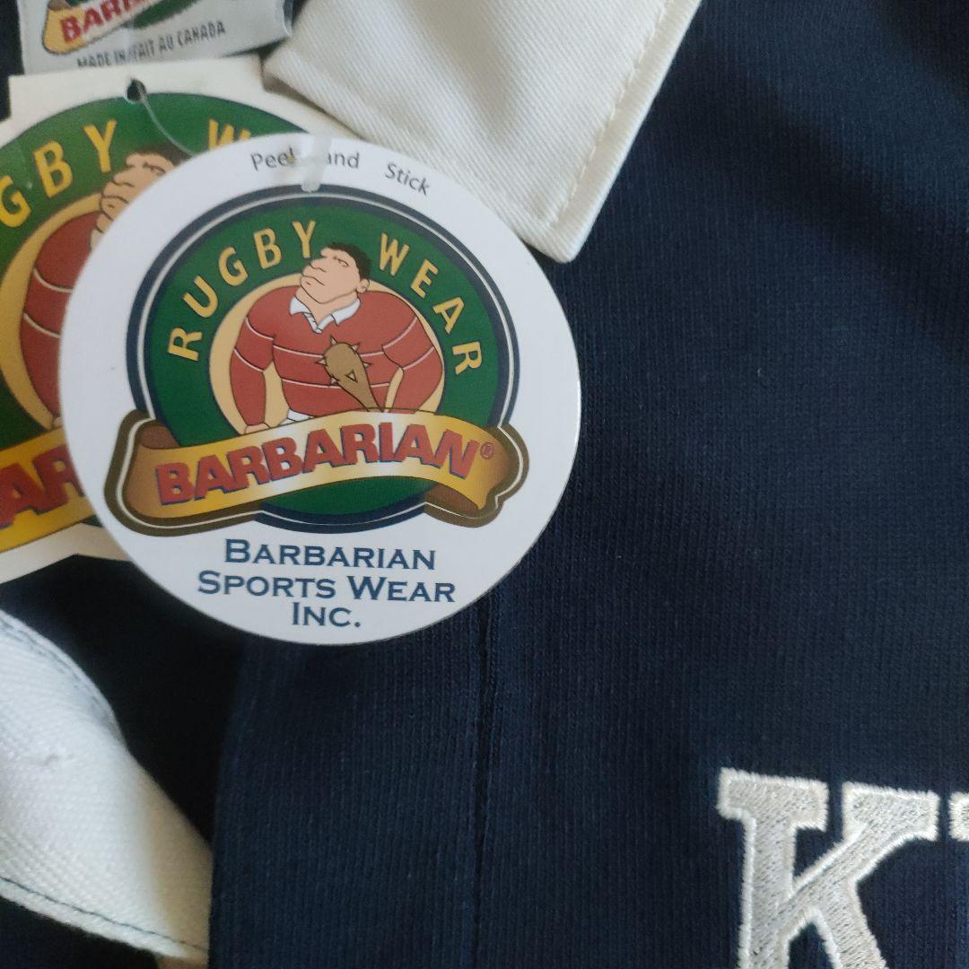 新品　別注品!?　バーバリアン　ラガーシャツ XS