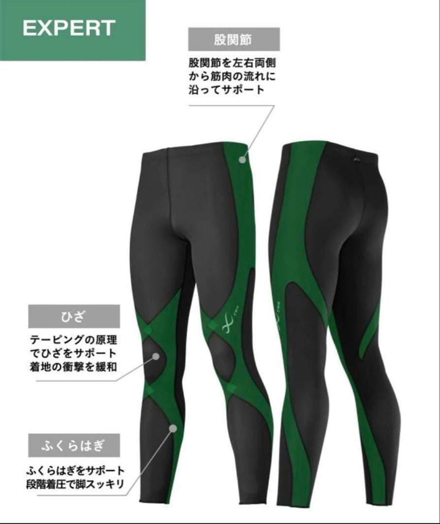 CW-X エキスパートモデル 股関節　膝サポート 迷彩柄 HXO419