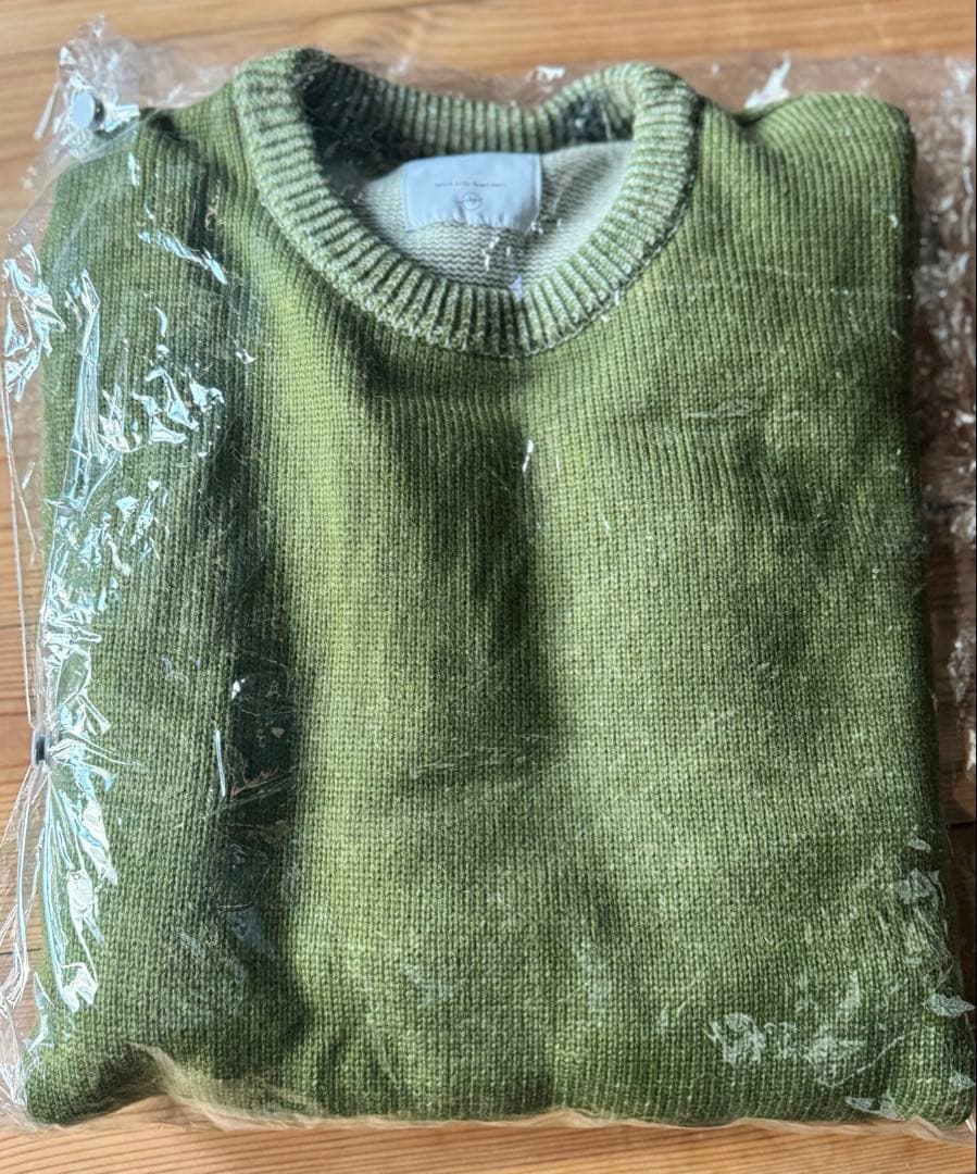 KAJA PLATING CREW KNIT OVY Mサイズ