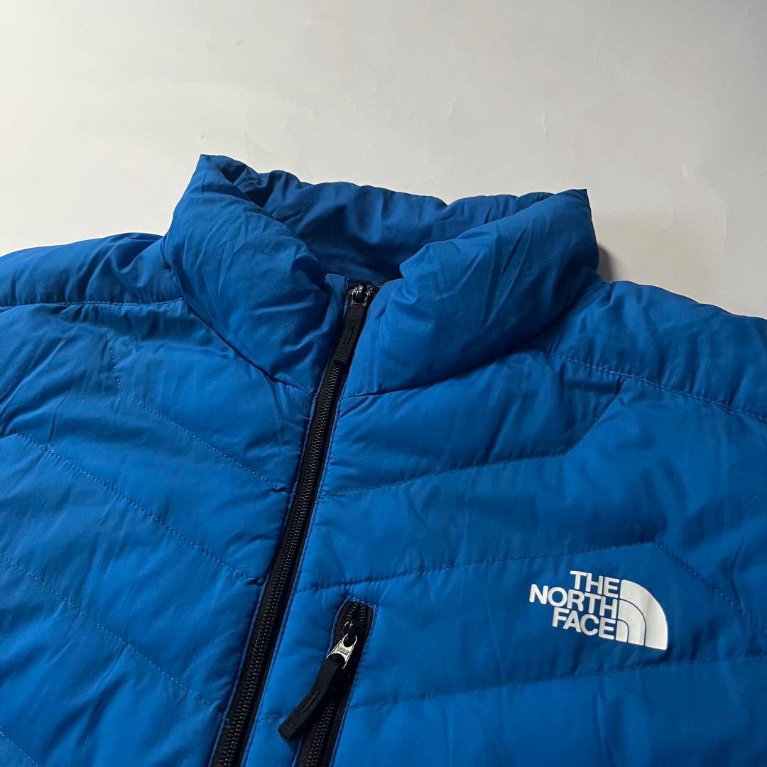 ノースフェイス サンダージャケット ダウン インナーダウン 青 ブルー L
