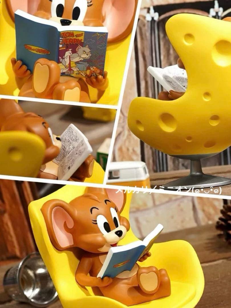 トムとジェリー ジェリー 『読書の時間』 スタチュー フィギュア ソープスタジオ