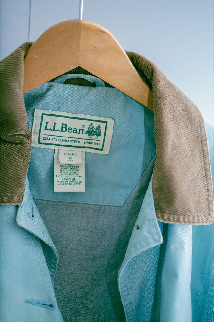 L.L.Bean ライトブルー カバーオール M