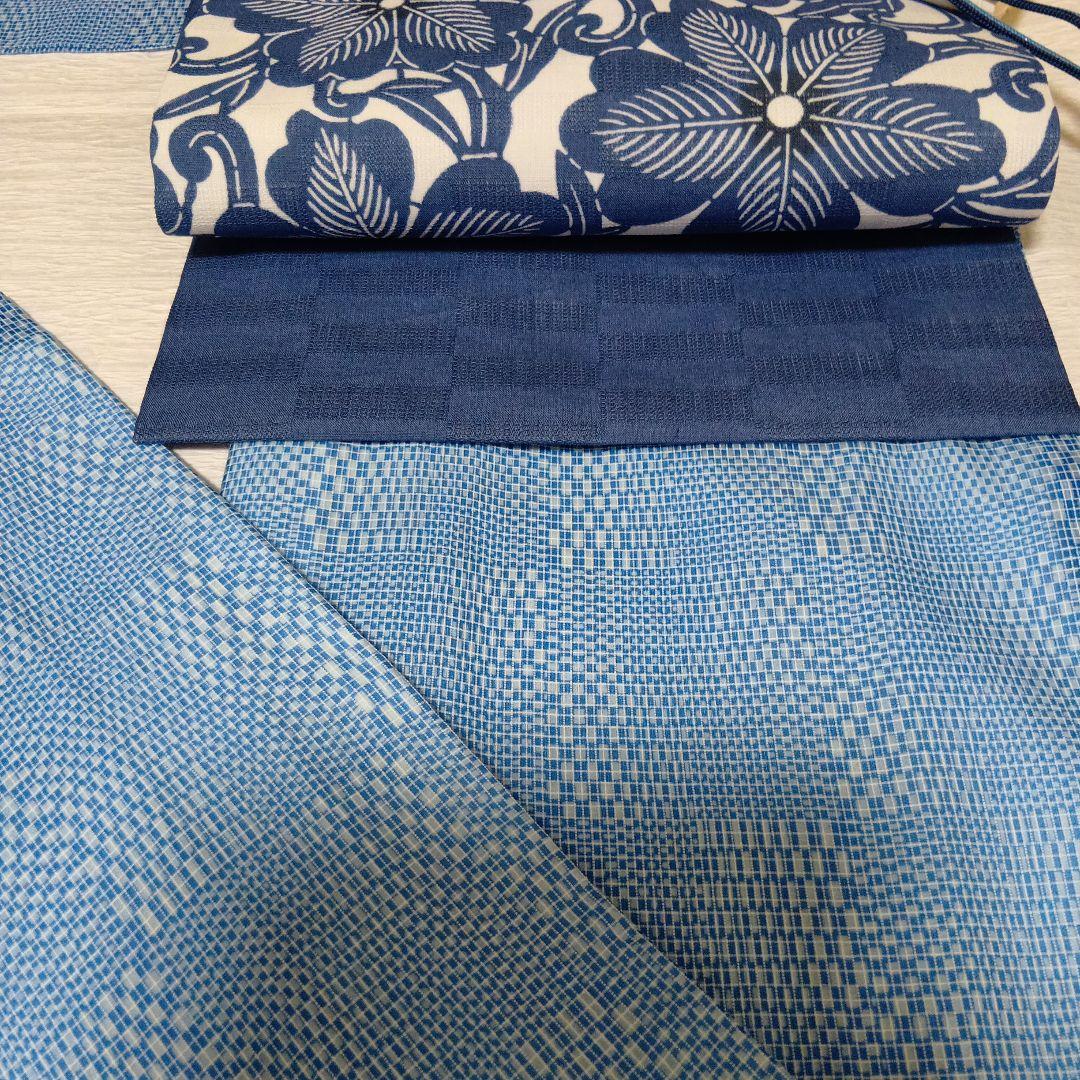 竺仙　絹紅梅 手縫い